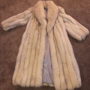 Full length Saga Fox Fur Coat